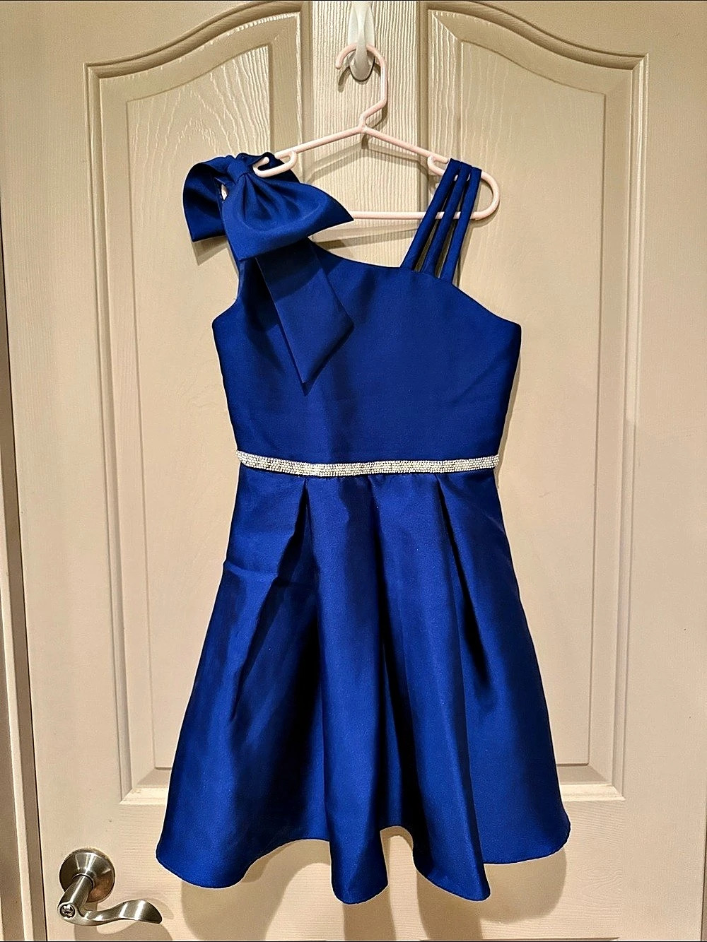 Rare Editions Blue Mini Dress Size 8